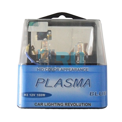 Автолампа EAGLEYE Plasma Blue H3 PK22s 12v 100w (2шт)