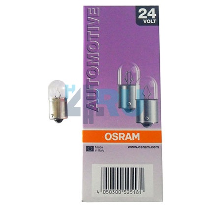 Автолампа OSRAM R10W 24V 10W BA15s (5637)