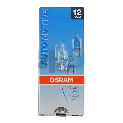 Автолампа OSRAM W3W 12V 3W W2,1x9,5d (2821) Автолампа OSRAM W3W 12V 3W W2,1x9,5d (2821)