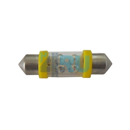 Светодиоды GL T10*36mm, 4 диода, желтые (салонная) - H4.RU Светодиоды GL T10*36mm, 4 диода, желтые (салонная)