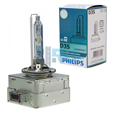 Ксеноновая лампа PHILIPS D3S X-TREME VISION gen2 +150% 4800K (42403XV2C1) - H4.RU Ксеноновая лампа PHILIPS D3S X-TREME VISION gen2 +150% 4800K (42403XV2C1)