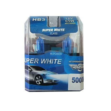 Автолампа ЧЕМПИОН HB3 12V 55W 5000K (2шт) Автолампа ЧЕМПИОН HB3 12V 55W 5000K (2шт)