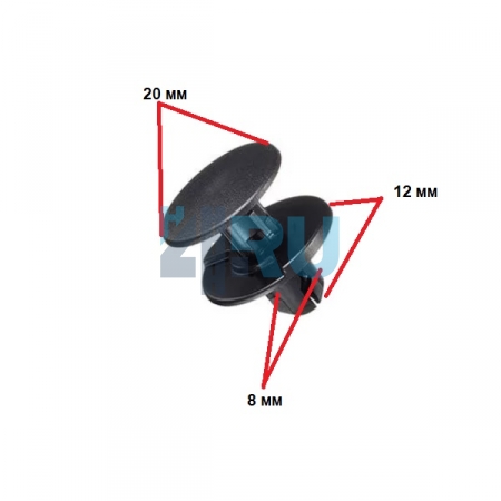 Клипса Acura, Honda 91501TR0003 - H4.RU Клипса Acura, Honda 91501TR0003