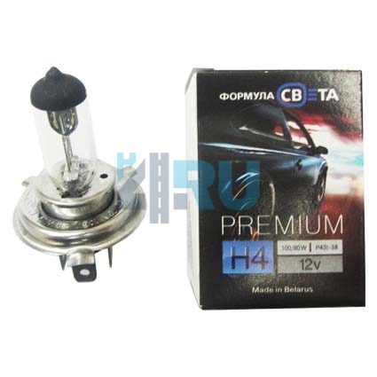 Автолампа Брест H4 12V 100/80W P43t - H4.RU Автолампа Брест H4 12V 100/80W P43t