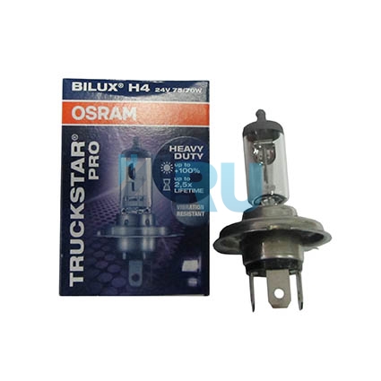 Автолампа OSRAM H4 24V 75/70W P43t +100% Truckstar Pro(64196 TSP) Автолампа OSRAM H4 24V 75/70W P43t +100% Truckstar Pro(64196 TSP)