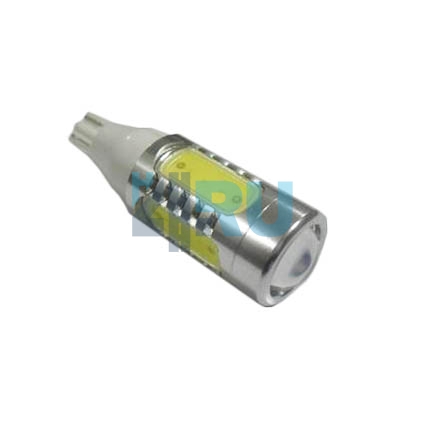 Светодиоды GL T15 12V 7,5W с линзой, белые - H4.RU Светодиоды GL T15 12V 7,5W с линзой, белые
