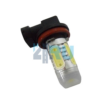 Светодиоды GL H8 12V 7,5W с линзой, белые - H4.RU Светодиоды GL H8 12V 7,5W с линзой, белые