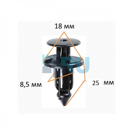 Клипса Lexus, Toyota 7586730120