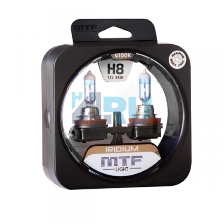 Автолампа MTF H8 12V 35w IRIDIUM Автолампа MTF H8 12V 35w IRIDIUM