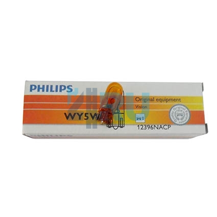 Автолампа PHILIPS WY5W 12V 5W б/ц (12396NACP) Автолампа PHILIPS WY5W 12V 5W б/ц (12396NACP)