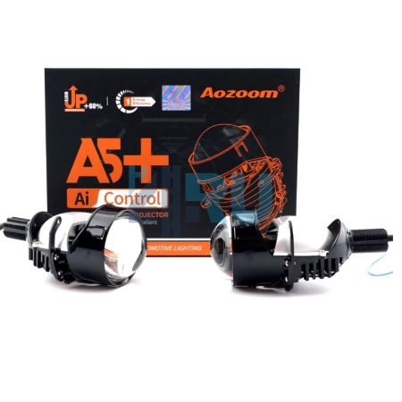 Комплект светодиодных линз (Bi-Led) AOZOOM A5+ (2,5 дюйма) - H4.RU Комплект светодиодных линз (Bi-Led) AOZOOM A5+ (2,5 дюйма)