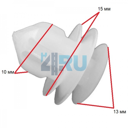 Клипса Honda, Lexus, Toyota 6221713010 - H4.RU Клипса Honda, Lexus, Toyota 6221713010