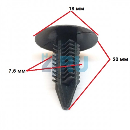 Клипса Acura, Honda 90667SOD003ZC