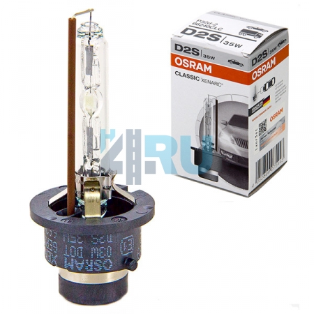 Ксеноновая лампа OSRAM D2S CLASSIC 4150K (66240CLC) - H4.RU Ксеноновая лампа OSRAM D2S CLASSIC 4150K (66240CLC)