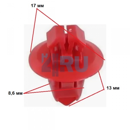 Клипса Lexus, Toyota 9090467037 - H4.RU Клипса Lexus, Toyota 9090467037