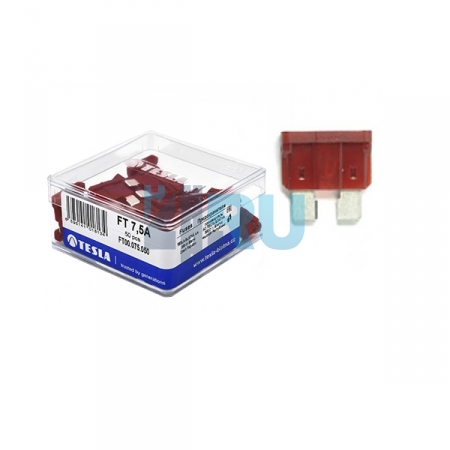FT 7,5А предохранитель TESLA FT00075050 50 шт. - H4.RU FT 7,5А предохранитель TESLA FT00075050 50 шт.