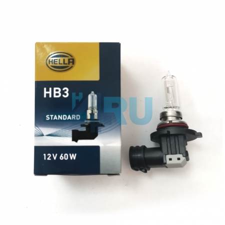 Автолампа HELLA HB3 12V 60W P20d Автолампа HELLA HB3 12V 60W P20d