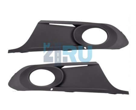 Рамки ПТФ для Volkswagen Jetta 2011-2014, комплект 2 шт.