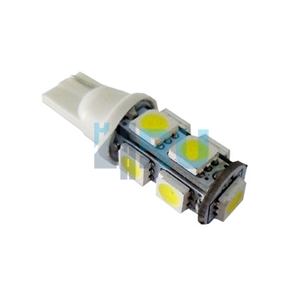 Светодиоды GL T10 б/ц 9 диодов SMD5050, белые (габариты, панельприборов) - H4.RU Светодиоды GL T10 б/ц 9 диодов SMD5050, белые (габариты, панельприборов)
