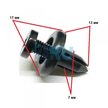 Клипса Acura, Honda 91502SZ5003 - H4.RU Клипса Acura, Honda 91502SZ5003