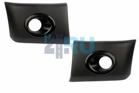 Рамки ПТФ для Toyota Probox 2014-2021, комплект 2 шт. - H4.RU Рамки ПТФ для Toyota Probox 2014-2021, комплект 2 шт.