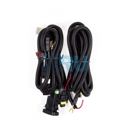Комплект проводов с кнопкой для ПТФ Honda Accord 2003-2005 WS-HD047 - H4.RU Комплект проводов с кнопкой для ПТФ Honda Accord 2003-2005 WS-HD047