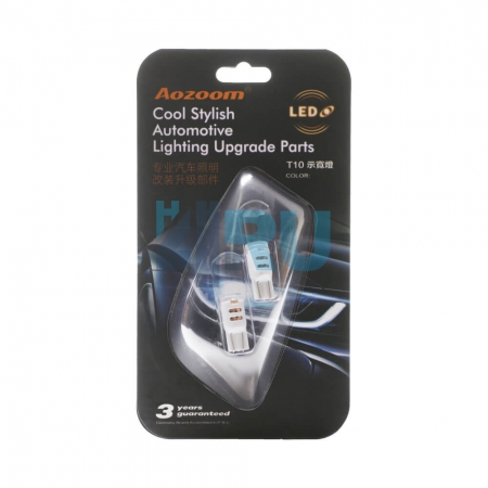 Светодиоды AOZOOM T10 W5W 3030 6000K - H4.RU Светодиоды AOZOOM T10 W5W 3030 6000K