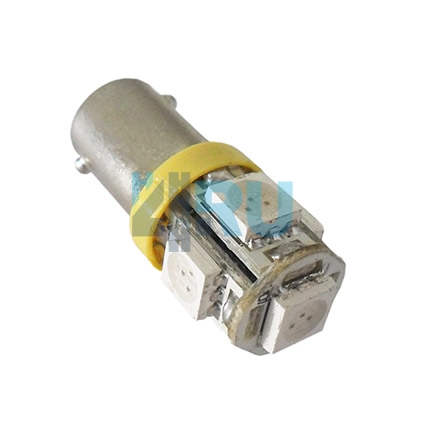 Светодиоды GL T8.5 BA9S 5 диодов SMD5050, желтые (панель приборов) - H4.RU Светодиоды GL T8.5 BA9S 5 диодов SMD5050, желтые (панель приборов)