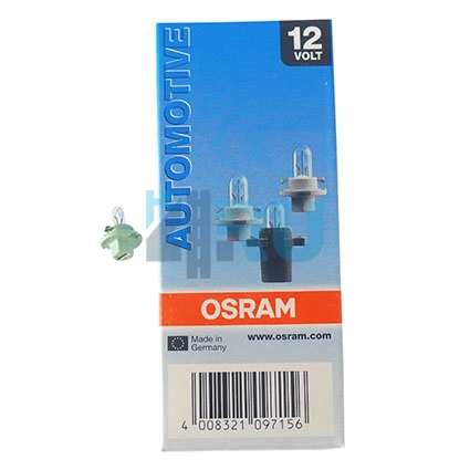 Автолампа OSRAM 12V 1,1W с патроном BX8.4d (2473MFX6)