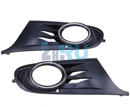 Рамки ПТФ для Volkswagen Golf 2009-2013, комплект 2 шт. - H4.RU Рамки ПТФ для Volkswagen Golf 2009-2013, комплект 2 шт.