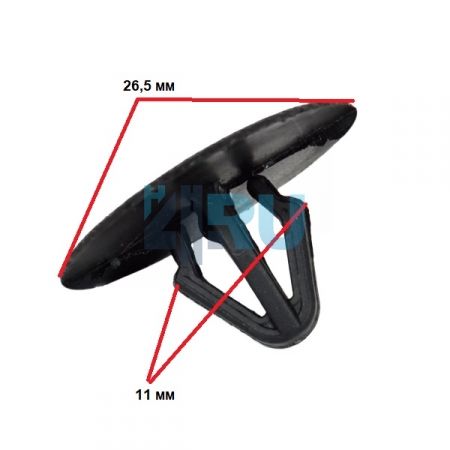 Клипса ADL для Kia, Hyundai 8112637010 - H4.RU Клипса ADL для Kia, Hyundai 8112637010