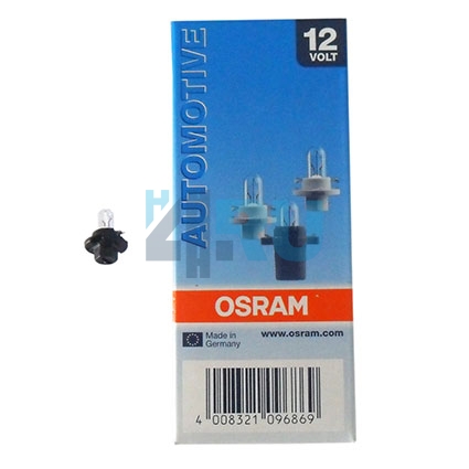 Автолампа OSRAM 12V 1,2W с патроном BX8,4d (2351MFX6) Автолампа OSRAM 12V 1,2W с патроном BX8,4d (2351MFX6)