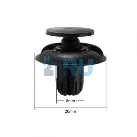 Клипса Acura, Honda, Mercedes 91501S04003 - H4.RU Клипса Acura, Honda, Mercedes 91501S04003