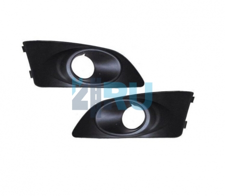 Рамки ПТФ для Chevrolet Aveo T300 2011-2015, комплект 2 шт.