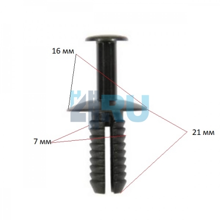 Клипса BMW 51118174186 - H4.RU Клипса BMW 51118174186