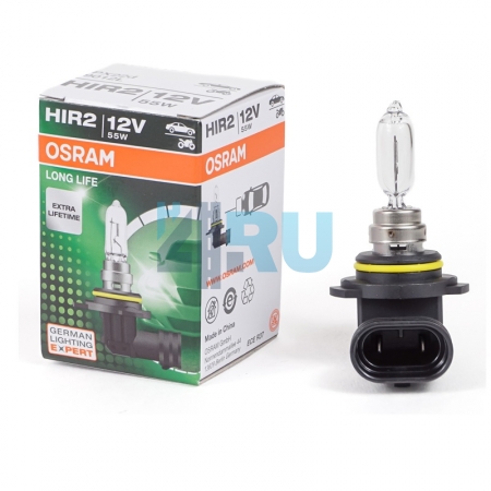 Автолампа OSRAM HIR2 12V 55W PX22D Long life (9012L)