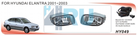 Противотуманные фары ADL/DLAA HY049 (HUNDAI ELANTRA 2001-2003г), провода, кнопка - H4.RU Противотуманные фары ADL/DLAA HY049 (HUNDAI ELANTRA 2001-2003г), провода, кнопка