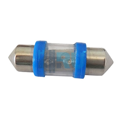 Светодиоды GL T10*31mm, 2 диода, синие (салонная)