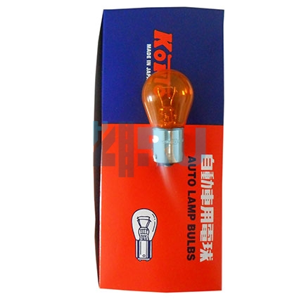 Автолампа KOITO S25 12V 21W оранжевая (4570A) Автолампа KOITO S25 12V 21W оранжевая (4570A)