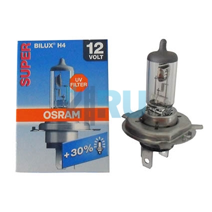 Автолампа OSRAM H4 12V 60/55W P43t +30% Super (64193Sup) Автолампа OSRAM H4 12V 60/55W P43t +30% Super (64193Sup)