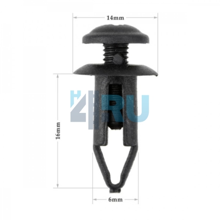 Клипса GM, Infiniti, Nissan 94051993 - H4.RU Клипса GM, Infiniti, Nissan 94051993