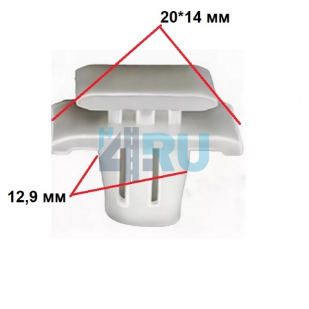 Клипса Acura, Honda 75315S9A004 - H4.RU Клипса Acura, Honda 75315S9A004