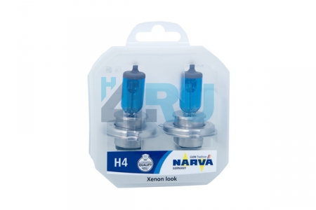 Автолампа NARVA 2*H4 12V 100/90W Range Power White (98015RPW) Автолампа NARVA 2*H4 12V 100/90W Range Power White (98015RPW)