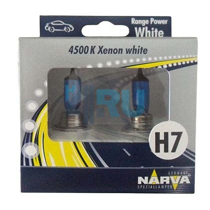Автолампа NARVA 2*H7 12V 85W Range Power White (48604RPW) Автолампа NARVA 2*H7 12V 85W Range Power White (48604RPW)