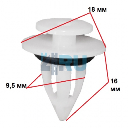 Клипса BMW 51777171002 - H4.RU Клипса BMW 51777171002