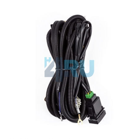 Комплект проводов с кнопкой для ПТФ Mazda-6 2002-2005 WS-MZ056
