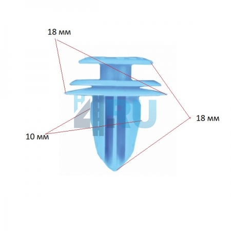Клипса GM, Lexus, Nissan, Subaru, Toyota 88970345 - H4.RU Клипса GM, Lexus, Nissan, Subaru, Toyota 88970345