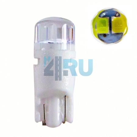 Светодиоды GL T10 2 SMD2835 CL CER (прозрачная линза, керамика) - H4.RU Светодиоды GL T10 2 SMD2835 CL CER (прозрачная линза, керамика)