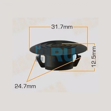 Клипса T46 Lexus, Toyota 7692452021 - H4.RU Клипса T46 Lexus, Toyota 7692452021