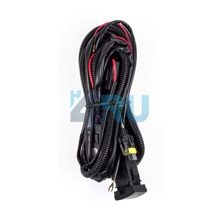 Комплект проводов с кнопкой для ПТФ Hyundai Elantra HD 2007-2010 WS-HY261 - H4.RU Комплект проводов с кнопкой для ПТФ Hyundai Elantra HD 2007-2010 WS-HY261